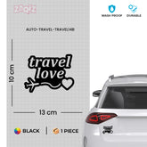 zaqiz Travel Love Sticker – Wanderlust in Style